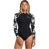 Mulher Swell Natural 1mm Front Zip Manga Comprida Fato De Neopreno De Primavera